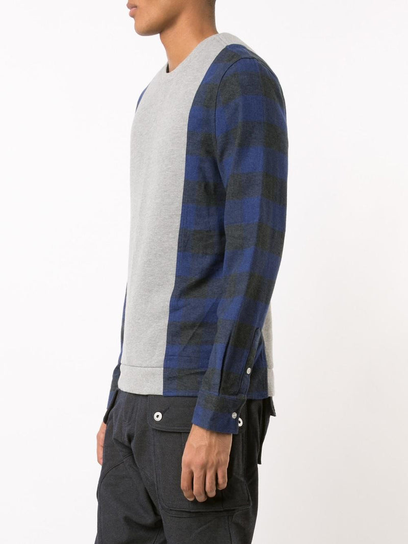 H.GREY FLEECE CREWNECK SHIRT - Mostly Heard Rarely Seen