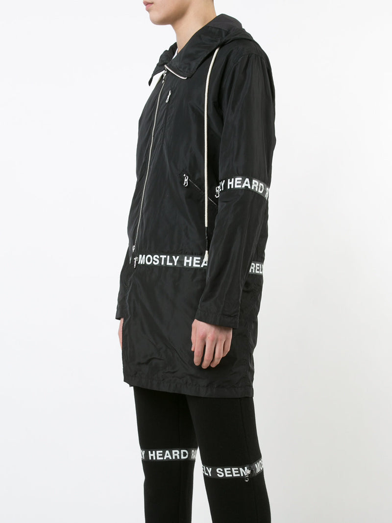 DETACHED HOODIE - BLACK - Mostly Heard Rarely Seen
