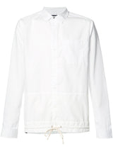 SPLIT BUTTON FRONT - WHITE - Mostly Heard Rarely Seen