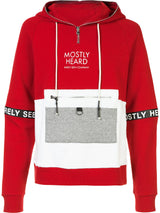CARGO TICKER FEED HOODIE - Mostly Heard Rarely Seen