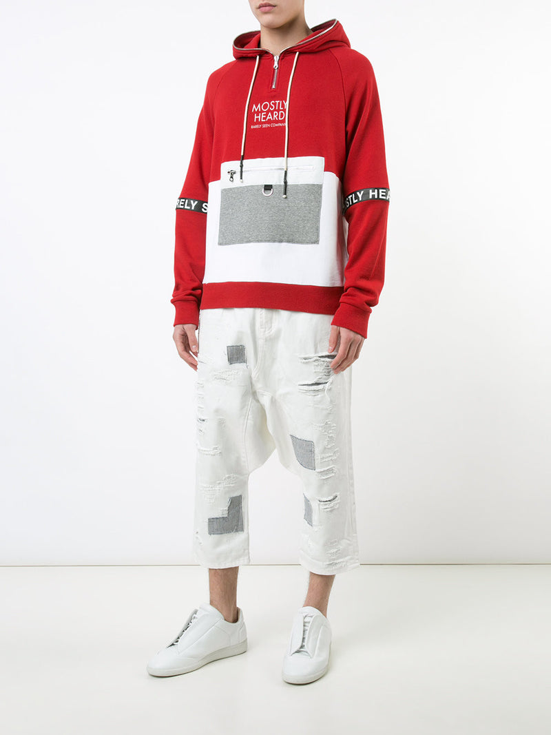 CARGO TICKER FEED HOODIE - Mostly Heard Rarely Seen