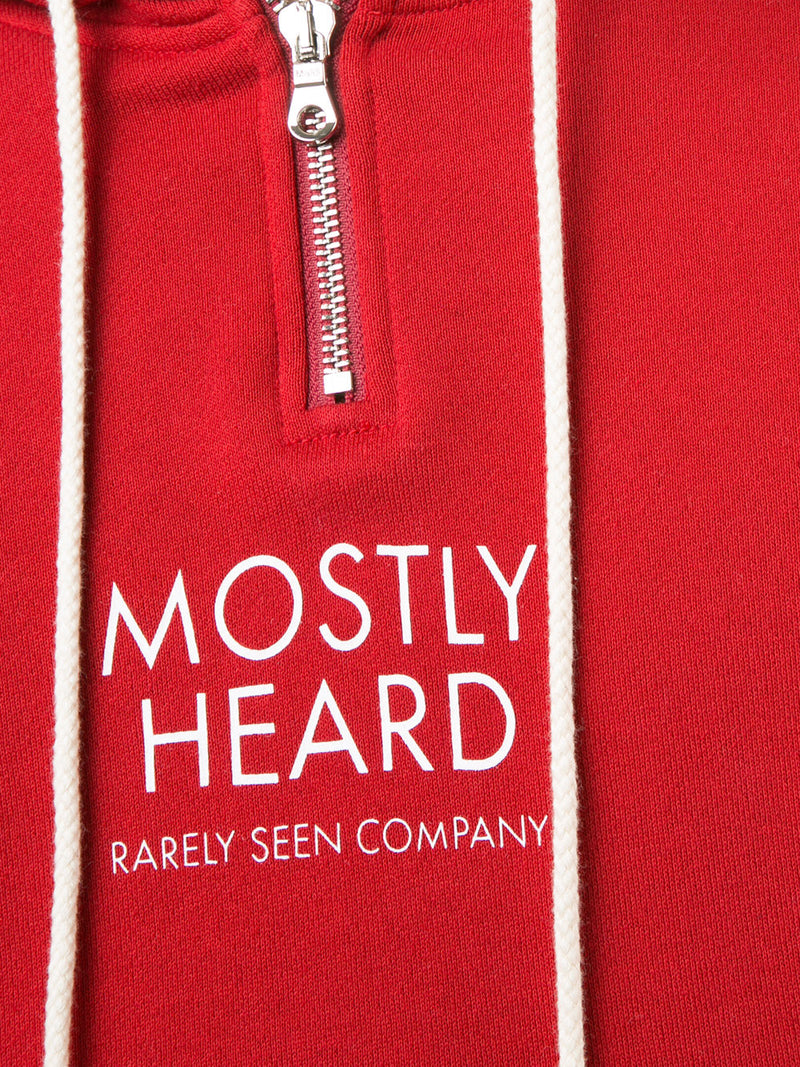 CARGO TICKER FEED HOODIE - Mostly Heard Rarely Seen