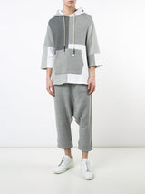 DROPCROTCH DRAWSTRING SHORTS - HEATHER GRAY - Mostly Heard Rarely Seen