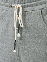 DROPCROTCH DRAWSTRING SHORTS - HEATHER GRAY - Mostly Heard Rarely Seen