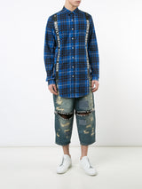 SUSPENDER RUNNER PLAID SHIRT - Mostly Heard Rarely Seen