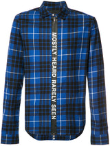 PLAID TICKER FEED SHIRT - Mostly Heard Rarely Seen