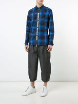 PLAID TICKER FEED SHIRT - Mostly Heard Rarely Seen