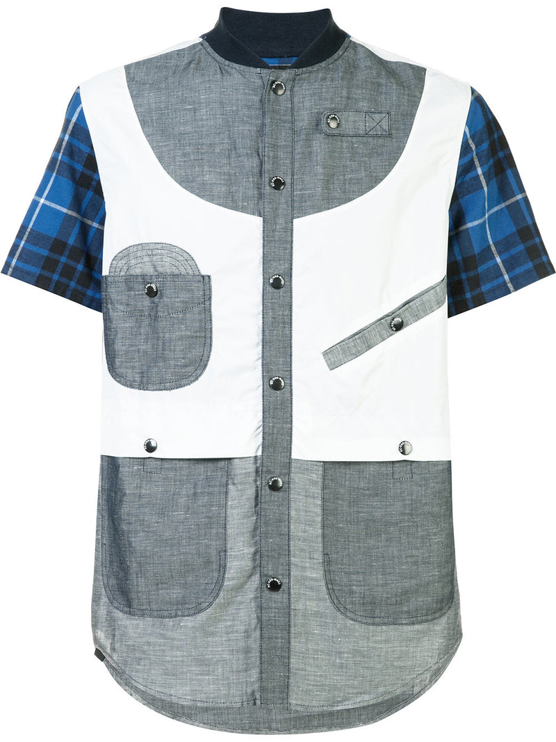 GEOMETRIC SAFARI SHIRT - Mostly Heard Rarely Seen