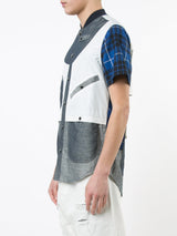 GEOMETRIC SAFARI SHIRT - Mostly Heard Rarely Seen