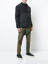 MULTI-PATTERN QUILTED SHIRT JACKET - Mostly Heard Rarely Seen
