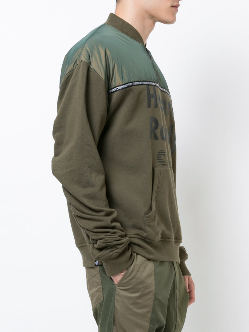 HYBRID PULL OVER MA-1 KNIT TOP - Mostly Heard Rarely Seen
