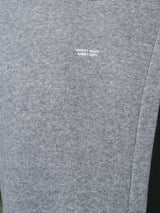 COLOR BLOCKING ASYMMETRICAL CREW NECK - Mostly Heard Rarely Seen