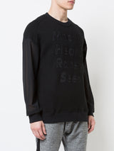 A STRANGE DAY CREWNECK (BLACK) - Mostly Heard Rarely Seen