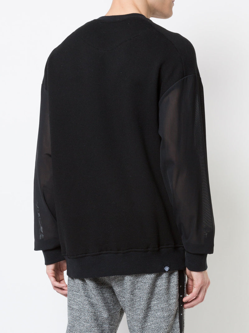A STRANGE DAY CREWNECK (BLACK) - Mostly Heard Rarely Seen