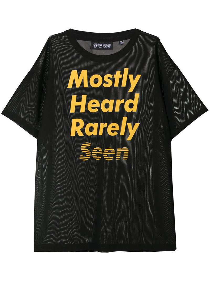 BUT NOT TONIGHT EXTENDED SHIRT (BLACK) - Mostly Heard Rarely Seen