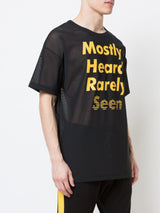 BUT NOT TONIGHT EXTENDED SHIRT (BLACK) - Mostly Heard Rarely Seen
