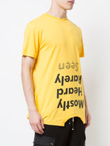 SHOULD BE HIGHER TEE (YELLOW) - Mostly Heard Rarely Seen