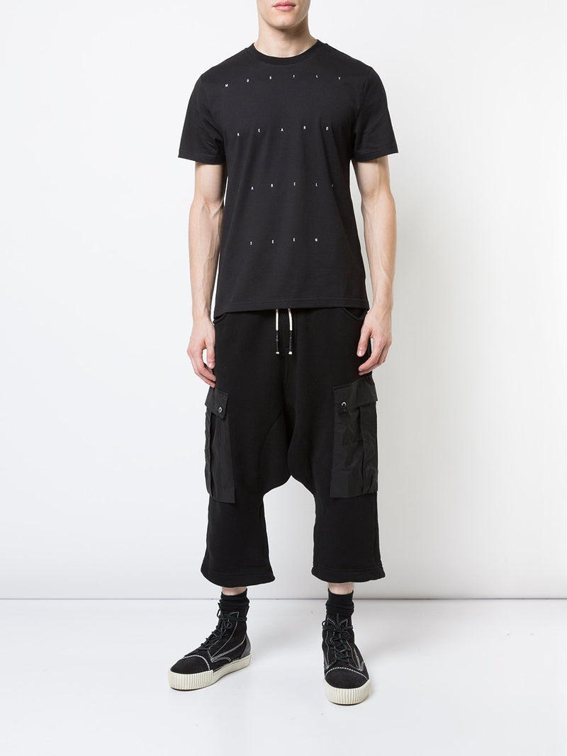 ENJOY THE SILENCE TEE (BLACK) - Mostly Heard Rarely Seen