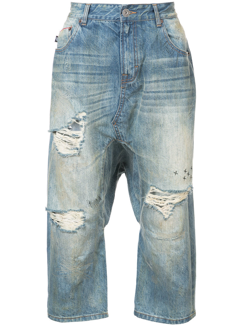ARMY OF ONE DROPCROTCH JEANS - Mostly Heard Rarely Seen