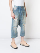 ARMY OF ONE DROPCROTCH JEANS - Mostly Heard Rarely Seen