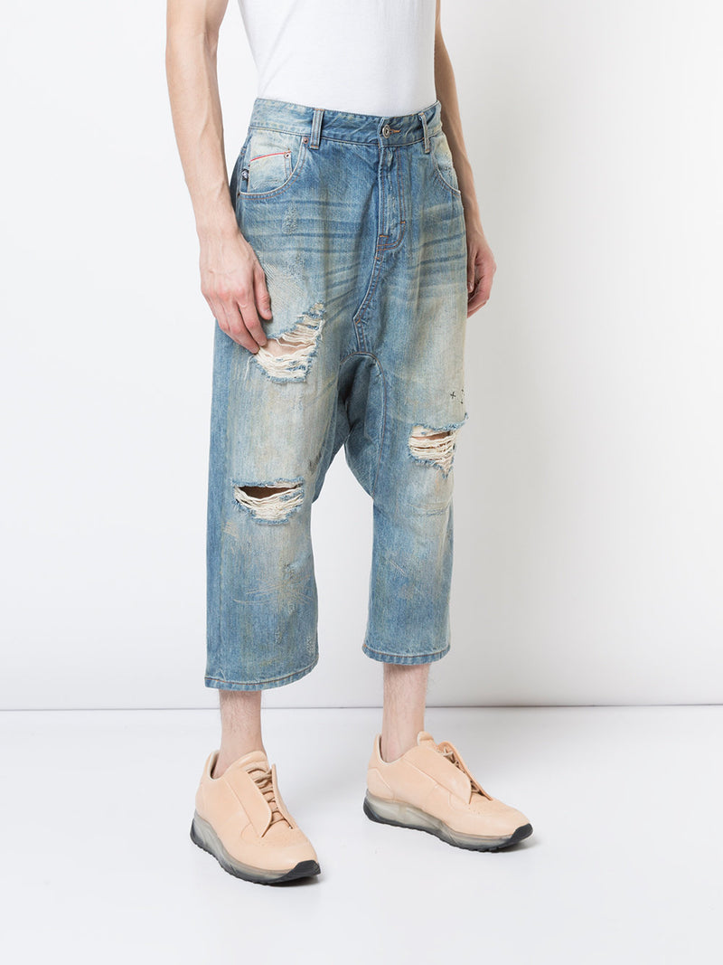 ARMY OF ONE DROPCROTCH JEANS - Mostly Heard Rarely Seen