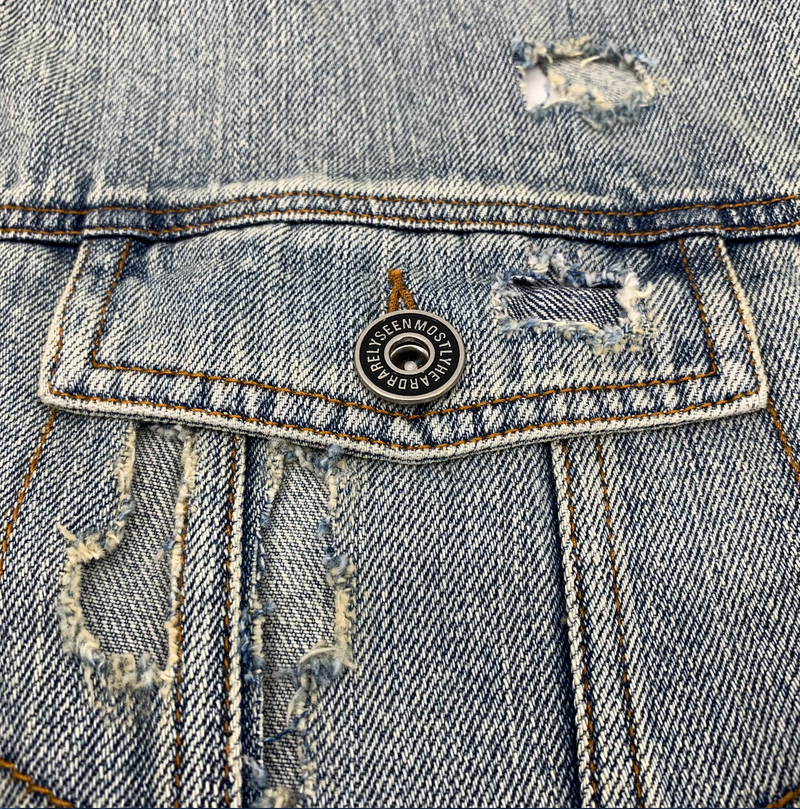 "KIMONO DENIM" JACKET - Mostly Heard Rarely Seen
