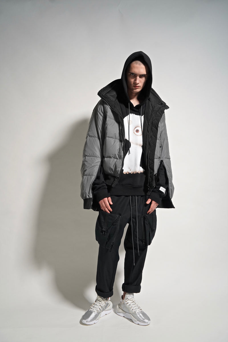 REVERSIBLE INTERNATIONAL JACKET BLACK/3M - Mostly Heard Rarely Seen