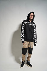 BLOCKED JOGGERS KHAKI/BLACK - Mostly Heard Rarely Seen