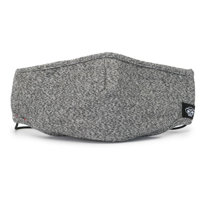 HEATHER GREY MHRS FACE MASK - Mostly Heard Rarely Seen