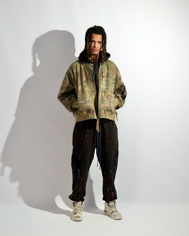 "SPLATTER PAINT" PANTS - Mostly Heard Rarely Seen