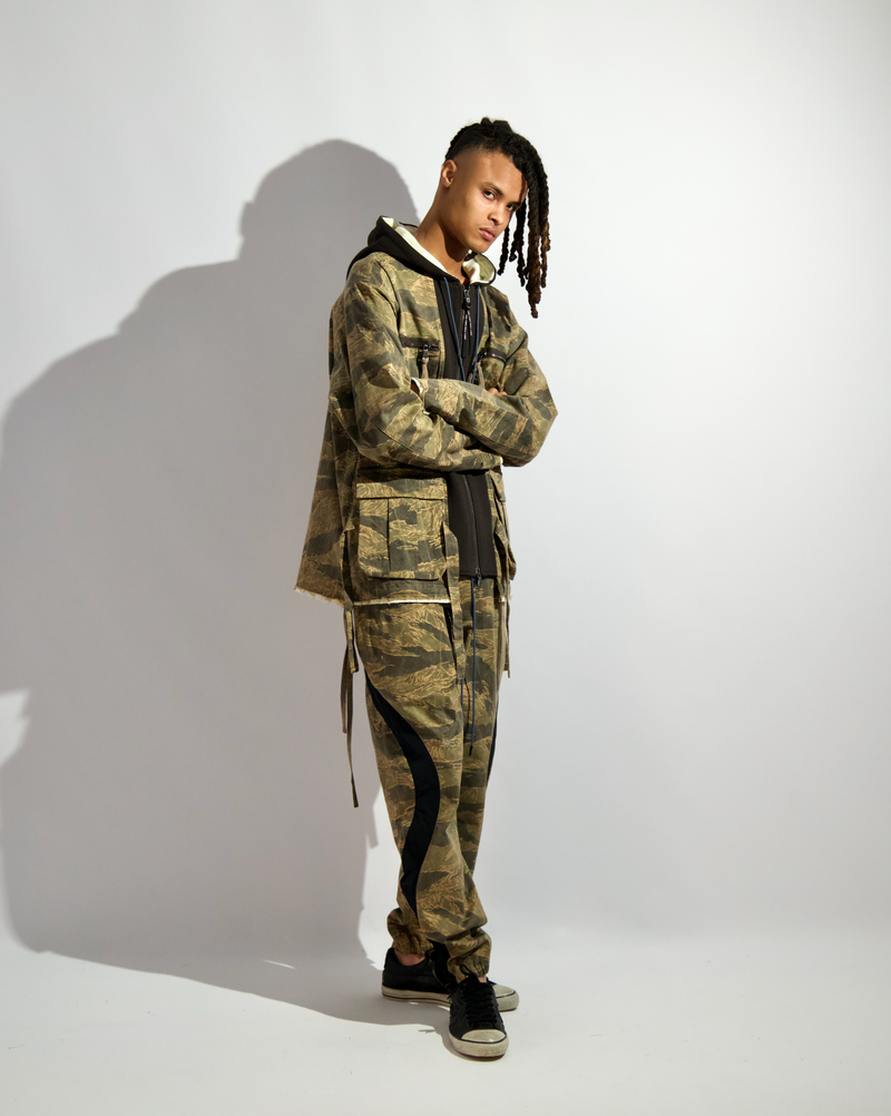 "M65 ZIP UP HOODIE" - Mostly Heard Rarely Seen