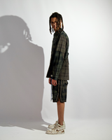 "CUT ME UP PLAID" BASKETBALL SHORT - Mostly Heard Rarely Seen