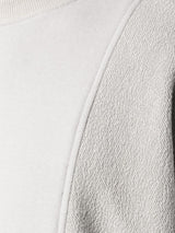 ASYMMETRICAL SEAM CREWNECK GREY - Mostly Heard Rarely Seen