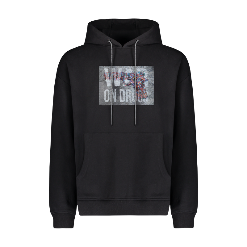 “WAR ON DRUGS" HOODIE - Mostly Heard Rarely Seen