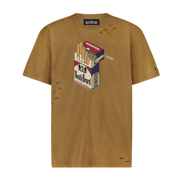 "CIGARETTE JUICEBOX" T-SHIRT - Mostly Heard Rarely Seen
