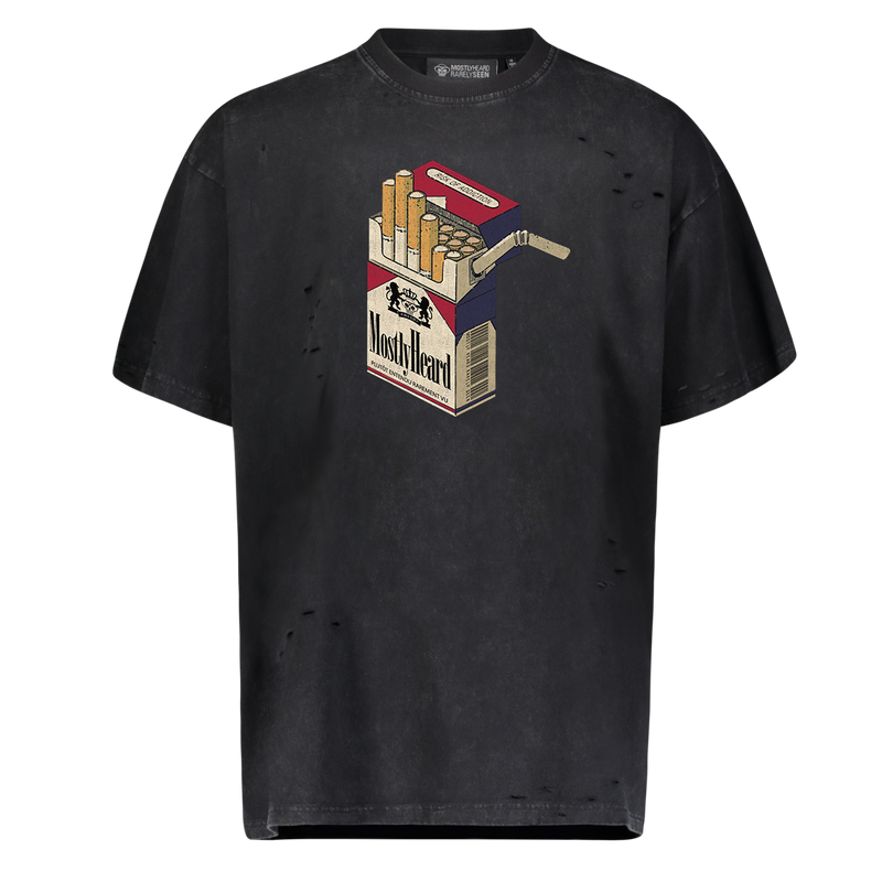 "CIGARETTE JUICEBOX" T-SHIRT - Mostly Heard Rarely Seen