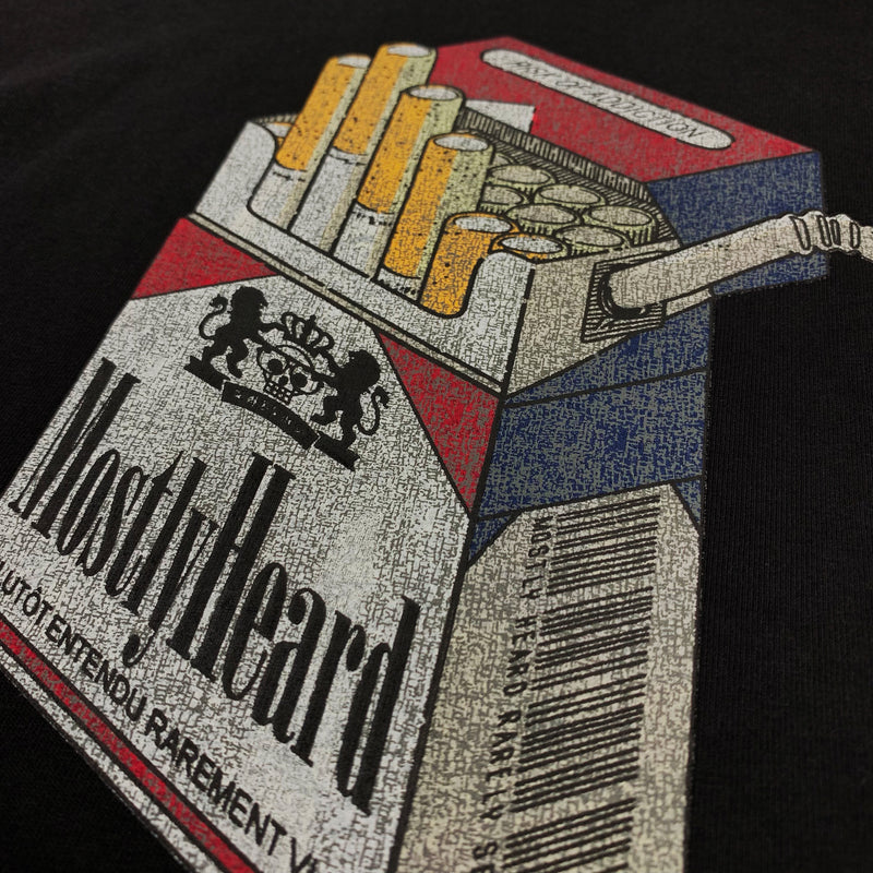 "CIGARETTE JUICEBOX" T-SHIRT - Mostly Heard Rarely Seen