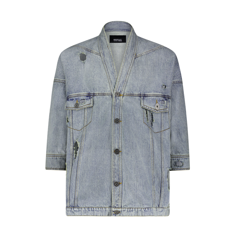 "KIMONO DENIM" JACKET - Mostly Heard Rarely Seen