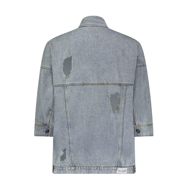 "KIMONO DENIM" JACKET - Mostly Heard Rarely Seen