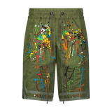 SATEEN BASKETBALL SHORTS