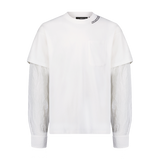 WOVEN X TEE
