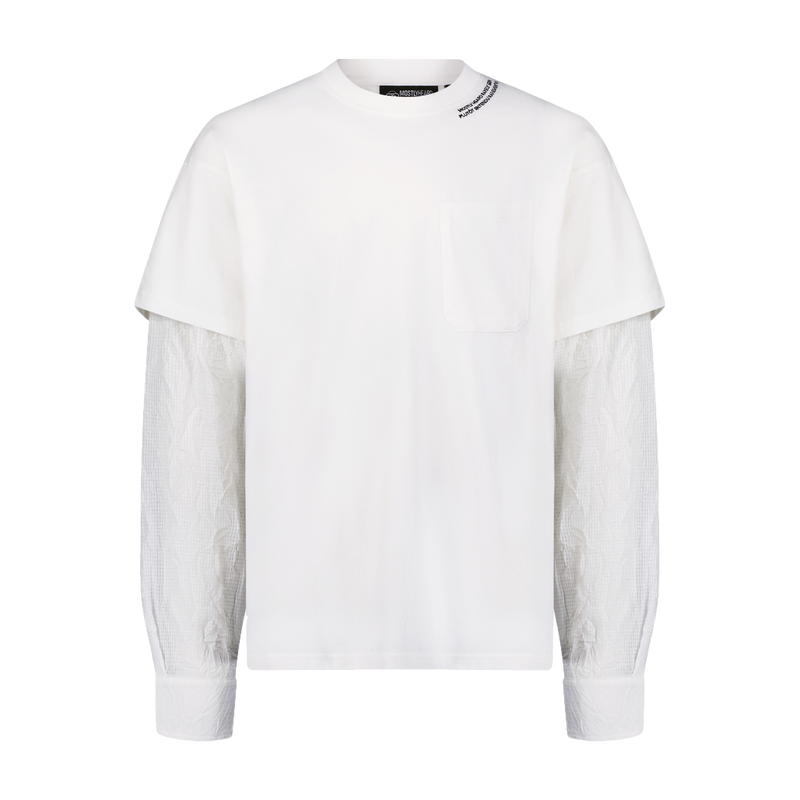 WOVEN X TEE