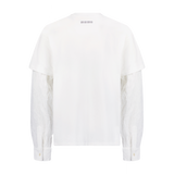 WOVEN X TEE