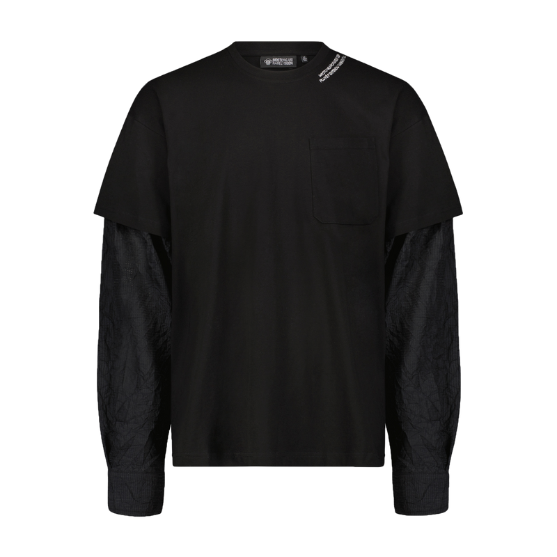 WOVEN X TEE