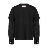 WOVEN X TEE
