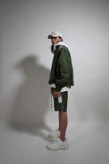 SATEEN BASKETBALL SHORTS