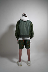 SATEEN BASKETBALL SHORTS