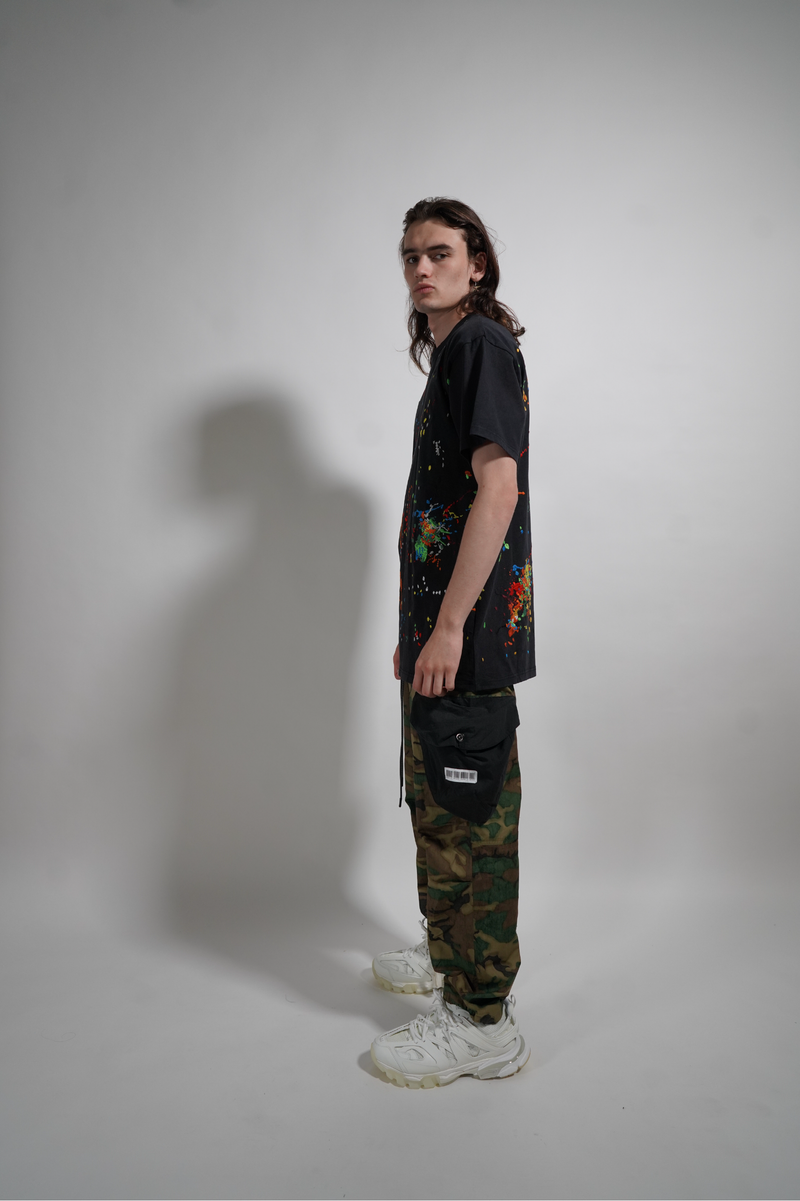 PAINT EMBROIDERED TEE