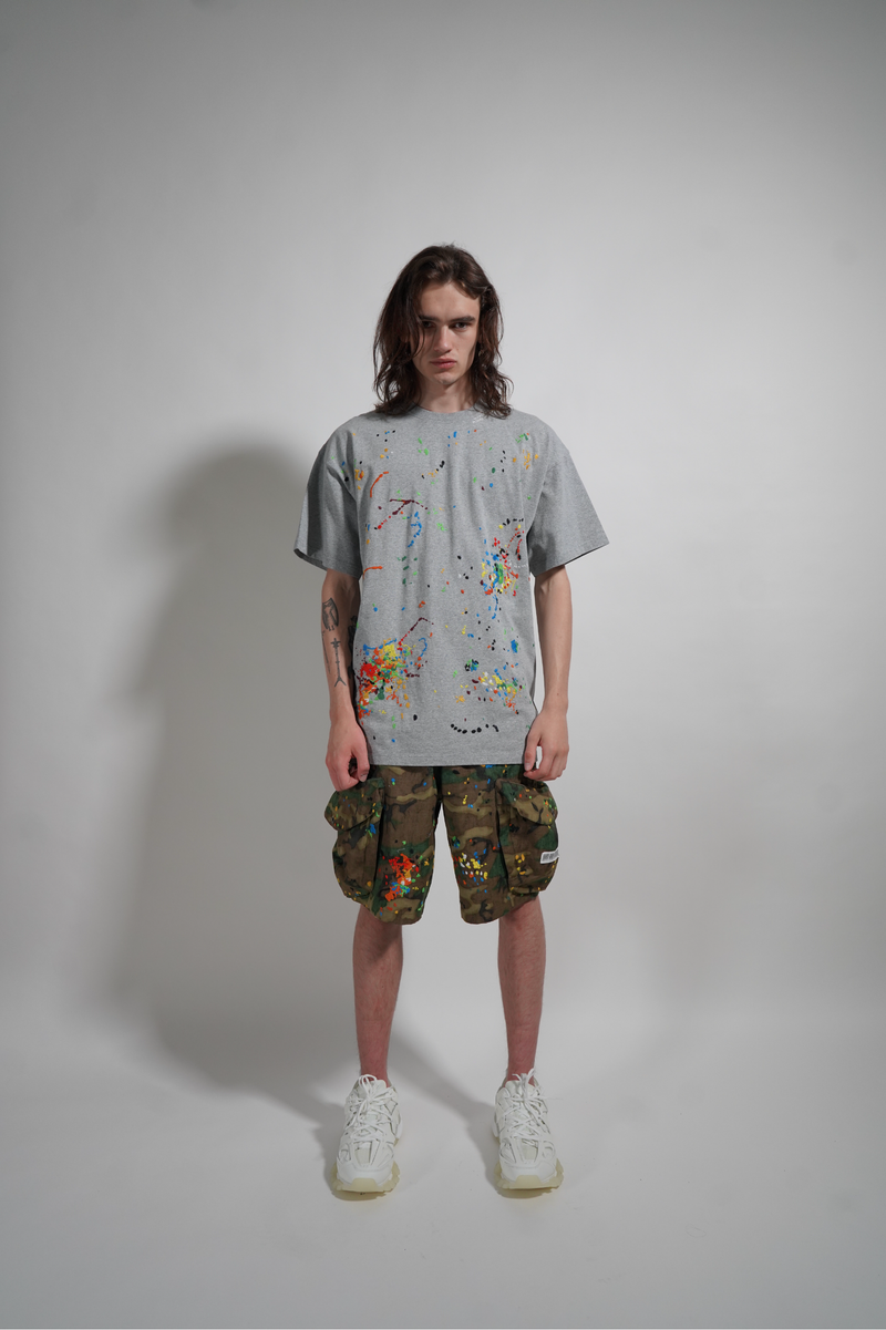PAINT EMBROIDERED TEE