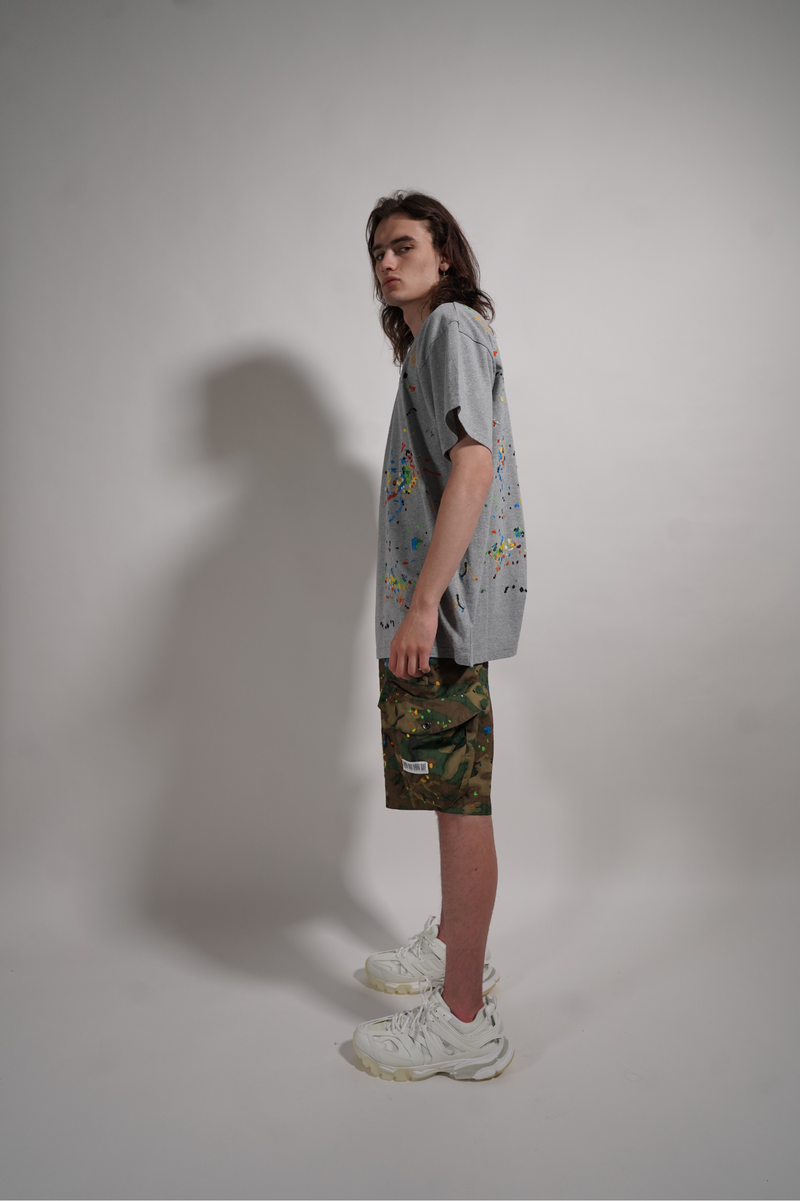 PAINT EMBROIDERED TEE